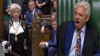 “Shut up or get out” UK speaker tells unruly lawmakers while PM leaving with “head held high” [upl. by Ainoek]