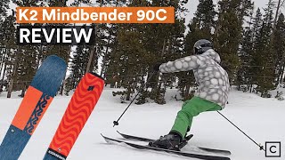 2021 K2 Mindbender 90C Ski Review  Curated [upl. by Kentiga]