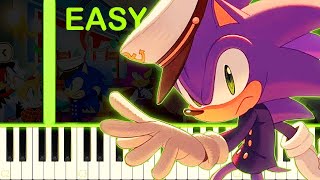 THE MURDER OF SONIC THE HEDGEHOG THEME  EASY Piano Tutorial [upl. by Kumar235]