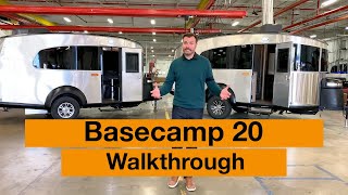 Airstream Basecamp 20 Walkthrough Tour [upl. by Lowrance]