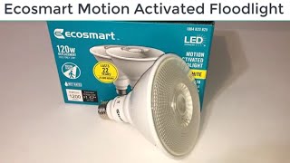 Unboxing amp Reviewing The Ecosmart Motion Activated Floodlights [upl. by Bremble]