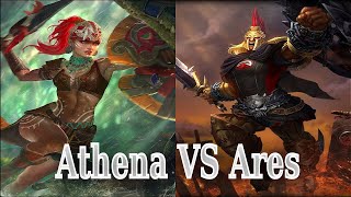 Athena amp Ares The Battle Of Two War Gods  Ares amp Diomedes The Trojan War  Greek Mythology [upl. by Nosahc]