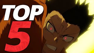 Top 5 🔥Hottest🔥 Fire Force Fights from Season 1 [upl. by Nos]