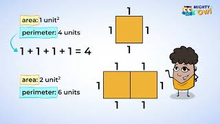 Area vs Perimeter  MightyOwl Math  3rd Grade [upl. by Eimor]