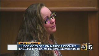 Judge speaks out at Devault sentencing [upl. by Yemorej]