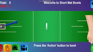 Short Mat Bowls  Tutorial Mode [upl. by Ahsat811]