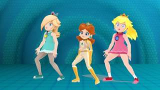 【MMD】 Rosalina Daisy Peach Follow the Leader [upl. by Len]