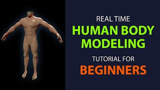 How to Model Character  3D Modeling Human Body  InDepth Tutorial 25 Hrs [upl. by Dry]