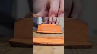 Shiro Kamo AO Bunka vs Sweet Potato shorts youtubeshorts japaneseknife [upl. by Zeiger]