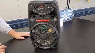 iLive Bluetooth Tailgate Party Speaker Unbox and Overview [upl. by Ianahs726]