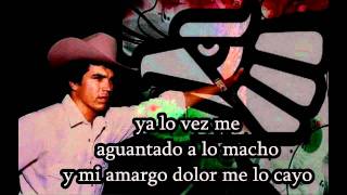 Chalino Sanchez Las Nieves de Enero Letra [upl. by Ynavoj]