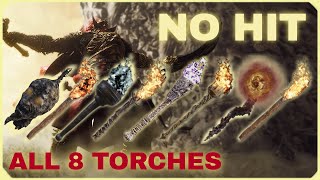 Promised Consort Radahn  All 8 MEMED Torch NoHit Builds  Elden Ring [upl. by Maxy]