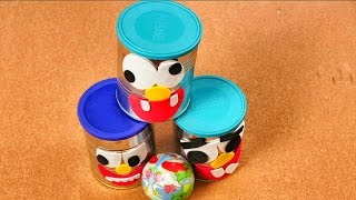 Manualidades para Niños  Latas Decoradas  DIY  Videos Infantiles [upl. by Onafets]