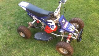 49cc Mini quad bike atv restoration rebuild [upl. by Ahtenek213]