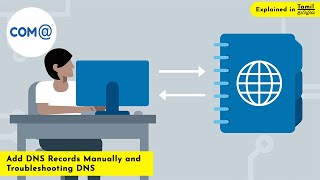 How to add DNS Records Manually and Troubleshooting DNS  Windows Server 2019 [upl. by Stearne215]