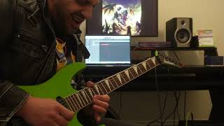 In Waves by Trivium Solos Cover and Lesson Teaser [upl. by Demahum246]