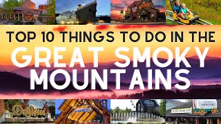 Top 10 Things To Do In Gatlinburg amp Pigeon Forge [upl. by Notlrac62]