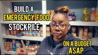 DONT WAIT ITS TIME TO GET SERIOUS CREATE A FOOD PANTRY NOW  PREPPING FOR BEGINNERS [upl. by Mcgannon]