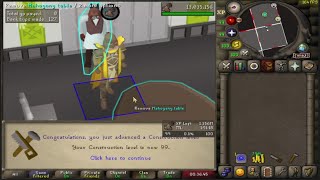 99 Construction Osrs [upl. by Loresz789]