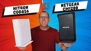 Hitron CODA56 vs Netgear Nighthawk CM1200 [upl. by Ninel598]