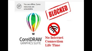 How to Block the Internet Connection for CorelDraw [upl. by Rooke666]