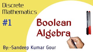 Boolean Algebra  Discrete Mathematics in Hindi [upl. by Eednarb595]