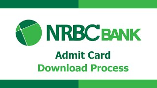 How to download NRBC Bank admit card admitcard nrbc bank [upl. by Tegdirb]