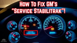 DIY How to Fix GMCChevrolet quotService Stabilitrakquot amp Traction Control Lights [upl. by Learrsi446]