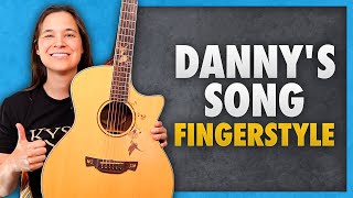 How to STRUM amp FINGERPICK Dannys Song in 10 Minutes [upl. by Ernaldus]