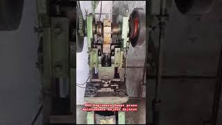 10 ton Power press maintenance [upl. by Eanahc]