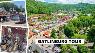 Gatlinburg Tennessee Walking Tour [upl. by Thurman]