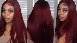 How to Dye Hair Red using LOreal HiColor NO BLEACH  ft Arabella Hair [upl. by Slohcin36]