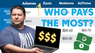 What Ad Network Pays Bloggers the Most We tested them all [upl. by Eilatan]