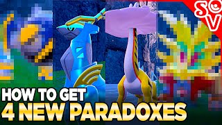 How to Get 4 New Paradox Pokemon  Indigo Disk Perrins Quest [upl. by Cher]