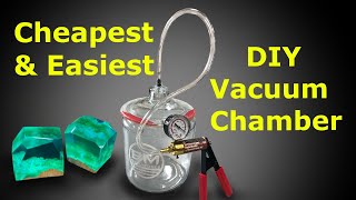 EASIEST amp CHEAPEST Vacuum Chamber DIY for epoxy castings amp resin pouring [upl. by Jenifer]