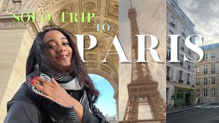 I went to Paris alone  Paris Vlog  Girl Traveling Solo [upl. by Lori]