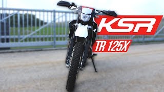 KSR TR 125X  Review│Top Speed│Walkaround│Soundcheck│Bike Prn [upl. by Amelina131]