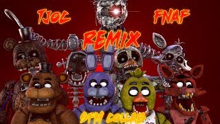 FNAFTJOC SFM TJOC  FNAF Remix COLLAB [upl. by Thirzi120]