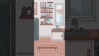 FREE KITCHEN DESIGN in Toca Boca Life World shorts [upl. by Llyrrad]