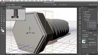 How to Reshape 3D Models in Photoshop CS6 Extended [upl. by Rehnberg116]