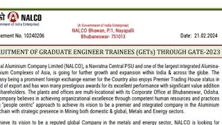 NALCO lo through gate score engineer jobs permanent jobs [upl. by Anderson908]