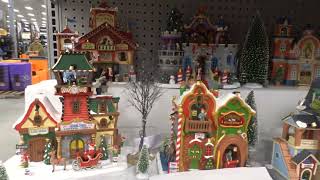 🎄🧑‍🌾Fleet Farm® 2024 Lemax Christmas Decorations Display [upl. by Amikehs47]