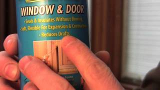 Door Insulation  DIY  How to insulate around a door [upl. by Gael514]