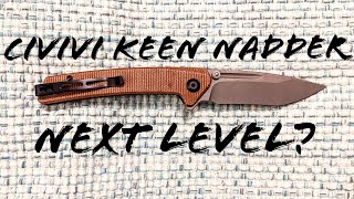 Civivi Keen Nadder Review  Next Level [upl. by Narmis583]