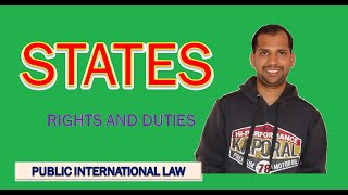 Rights and Duties of States  Public International Law [upl. by Nika]