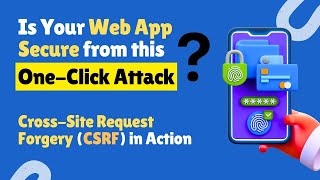 Testing CrossSite Request Forgery CSRF attack in your web app with example and secure [upl. by Airetnohs385]