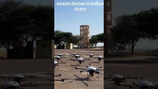 Worlds First Fully Operational Swarm Drone System to the Indian Army [upl. by Ias790]