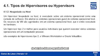 Aula 4  Hipervisor Hypervisor [upl. by Judd]