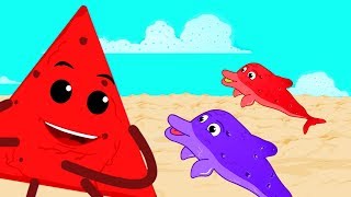 We Are The Dolphins  Nursery Rhymes and Baby Songs For Children  Kids Song [upl. by Loggins]