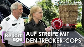 MIT DEN TRECKERCOPS AUF STREIFE  Gefahr auf der Landstraße  Reportage  Kamera Zwei [upl. by Attennhoj]